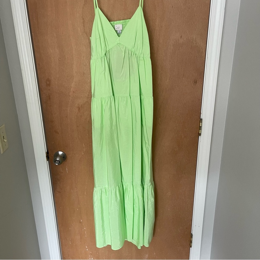 A New Day Light Green Maxi Dress